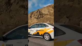 Chevrolet Onix Car at the DEVELON UZBEKISTANdevelon excavator korea car chevrolet onix [upl. by Perron663]