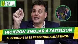 David Faitelson responde a Martinoli tras caída de transmisión de TV Azteca [upl. by Drarreg]