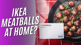 Ikea restaurant meatballs replicated at home [upl. by Alistair]