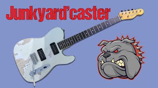 Junkyard’caster Tele Build P90s and Stratocaster Trem fender fendertelecaster telecaster [upl. by Ataga166]