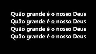 Quão Grande é o Nosso Deus  Trazendo a Arca  Playback Legendado [upl. by Crane204]