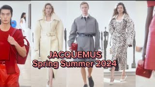 Jacquemus Spring Summer 2024 Fashion Show 29 January  Coast of Nike France [upl. by Birmingham]