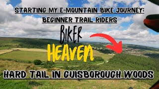 Starting My EMountain Bike Journey Beginner Trail Riding Guisborough Woods [upl. by Benjie766]