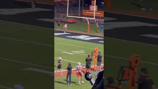 Freshman year 18 yard touchdown vs Mccamey 2023 [upl. by Lyudmila]