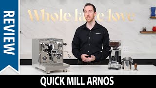 Review Quick Mill Arnos Espresso Machine [upl. by Pietrek]