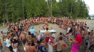 Shuswap Houseboat Wrestlers [upl. by Enenej]