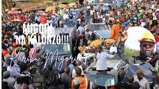 KALONZO OCHILO AYAKO STORMING MIGORI COUNTY [upl. by Shotton]