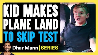 Mischief Mikey S1 E03 Kid Makes Plane Land To Skip Test  Dhar Mann Studios [upl. by Rae341]