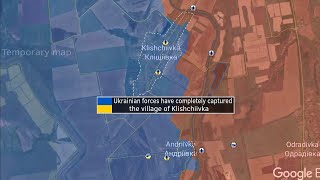 Ukraine officially recaptured Klishchiivka 18 September 2023 [upl. by Yeldah]