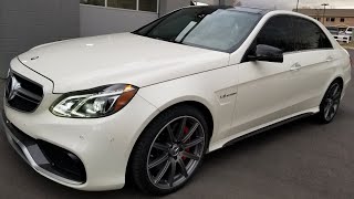 2014 Mercedes AMG E63S 4MATIC Review 4K [upl. by Nylleoj799]