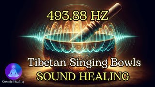 Tibetan Healing Sounds  Tibetan Singing Bowls Meditation  Sound Healing  49388 Hz [upl. by Sielen547]