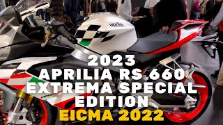 2023 Aprilia RS 660 EXTREMA Special Edition Review  Moto Stylish [upl. by Yendor825]