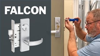 How to Install the Falcon MA Mortise Lock [upl. by Agem636]