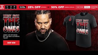 Latest Update of WWE Shops wwewrestler merchant [upl. by Wills]