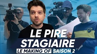 Making Of  Le Pire Stagiaire S2  chauffeur routier restaurateur dentiste coach sportif gîte [upl. by Sension514]