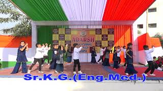 SrKg  Eng26th Jan 2024 Celebration Program  Adarsh Educational Campus  MVPM NAPA [upl. by Grefer]