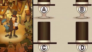 Puzzle 3  Location and Solution  Strange Hats  Professor Layton and the Curious Village [upl. by Yehudi301]