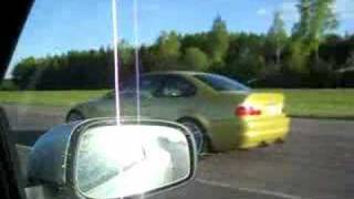 M3 e46 vs Volvo s60 t5 ecutuned from 100240 kmh [upl. by Arras]