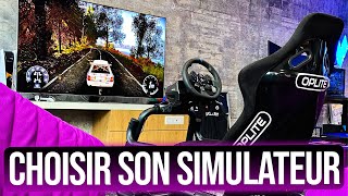 BIEN CHOISIR son SIMULATEUR de COURSE [upl. by Aretak]