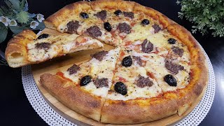 Non comprerai più la pizza dopo questo video Pizza fatta in casaimpasto veloce in 10 minuti [upl. by Eniamrahc]