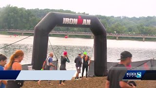 Ironman 703 held in Des Moines Sunday [upl. by Hgielyak196]