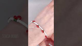 DIY Easy Bracelet Making at Home  Perfect for Beginners DIYBracelet Crafting ytshorts shorts [upl. by Airehtfele385]