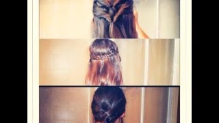 Hairstyle 3 modele flokesh te thjesht per cdo rast [upl. by Burd260]