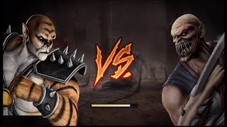 Mortal Kombat 9 Play As Goro Kintaro Shao Kahn On Ps3 [upl. by Capwell]