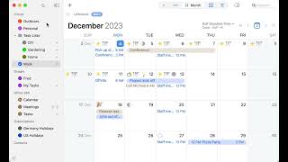 Creating a Calendar Set in BusyCal macOS [upl. by Kamin]