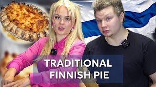 HOW TO MAKE KARJALANPIIRAKKA 🌾🫎 Traditional Finnish Pie  Karelian Pie 🇫🇮 [upl. by Tnilf]