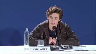 Denis Villeneuve amp Timothée Chalamet on Dune In French [upl. by Notrem]