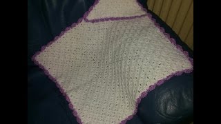 Haken  tutorial 53 C2C baby badcape [upl. by Ybroc552]