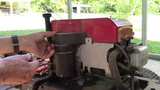 Engine Strip Craftsman EZ 3 Lawnmower Pt 1 [upl. by Bloch630]