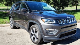 2018 Jeep Compass Latitude Review  Another Small SUV Grows Up  Chicago News [upl. by Ikcin16]