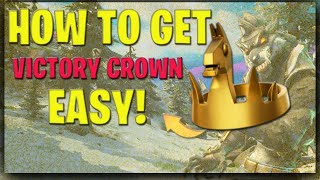 HOW TO GET FREE VICTORY CROWN EMOTE EASY In Fortnite Chapter 3 [upl. by Ahseyt]