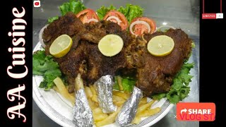 Chatpati Fried Beef Chops  Recipe by AA Cuisine [upl. by Leanatan]