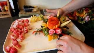 Comment Faire un Bouquet Floral en Fruits et Légumes [upl. by Margret123]