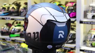 HJC RPHA 11 Quintain Blue Motorcycle Helmet [upl. by Egduj]