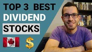 TOP 3 BEST DIVIDEND STOCKS IN CANADA  TFSA Passive Income 2020 [upl. by Gorey]