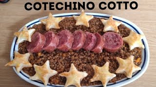 Italian Lentils recipecotechino cotto [upl. by Aowda752]