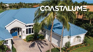 COASTALUME™ steel roofing engineered and warrantied for coastal environments [upl. by Nylhsoj]