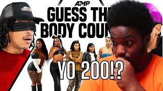 HOW MANY  AMP GUESS THE BODY COUNT  REACTION [upl. by Eilasor]