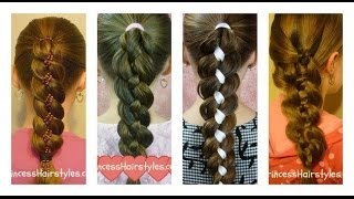 Hair4MyPrincess Hairstyles and Braiding Tutorials Channel Trailer [upl. by Kall]