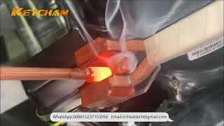 Portable Induction Heater used in Copper Pipe Welding Production Line [upl. by Tak11]