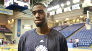 Norvel Pelle talks about his DLeague Experience [upl. by Perr]