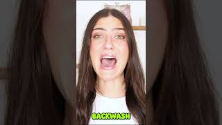 THE BACKWASH🤢 gross storytime reddit reaction funny cringe shorts [upl. by Lydnek510]