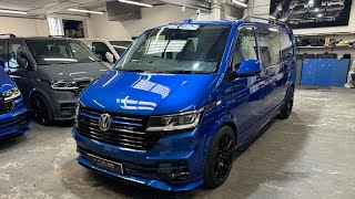 2024 Volkswagen 204ps DSG Transporter T32 LWB Kombi in Ravenna Blue delivery mileage [upl. by Eerac761]