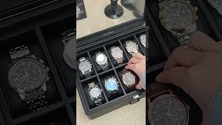 Gift for him The 2layer watch amp accessory box watch watchbox accessories [upl. by Crin]