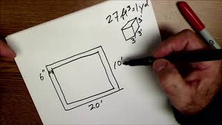 How To Order Concrete Calculating Volume [upl. by Stig]