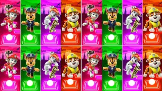 Paw Patrol Ryder 🛑 Marshall 🛑Tracker Paw Patrol 🛑Paw Patrol Rocky  Tiles Hop Edm Rush⚡Gameplay [upl. by Zwart]